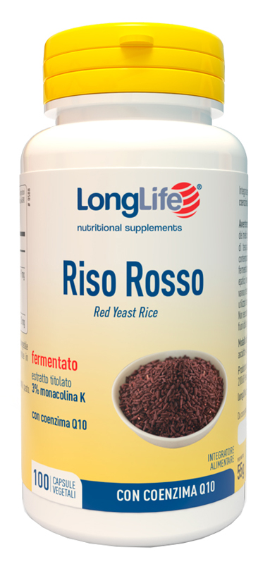 LONGLIFE RISO ROSSO 100 CAPSULE VEGETALI - Farmacia Artemisia di Montecuollo Dott. Angelo snc