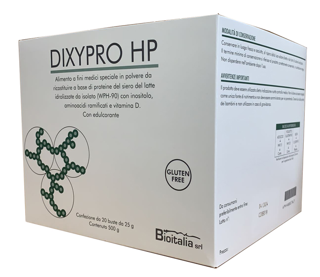 DIXYPRO HP CIOCCOLATO 20 BUSTINE 25 G - Farmacia Artemisia di Montecuollo Dott. Angelo snc