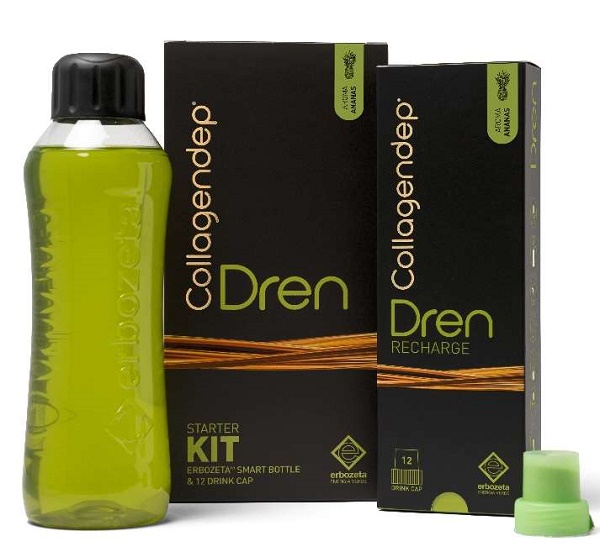 COLLAGENDEP DREN STARTER KIT 12 DRINK CAP + SMART BOTTLE - Farmacia Artemisia di Montecuollo Dott. Angelo snc