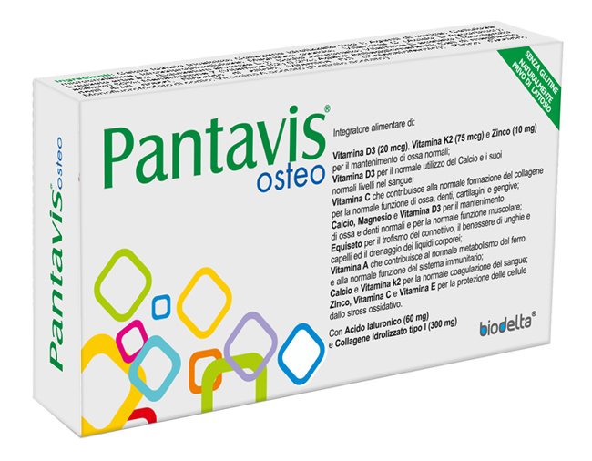 PANTAVIS OSTEO 30 COMPRESSE - Farmacia Artemisia di Montecuollo Dott. Angelo snc