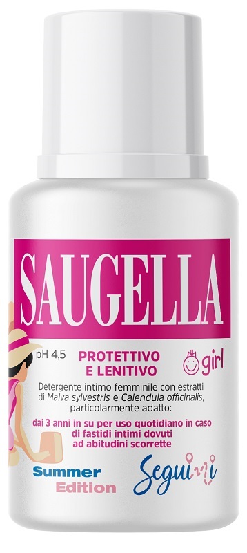 SAUGELLA GIRL PROTETTIVO E LENITIVO DETERGENTE INTIMO 100 ML - Farmacia Artemisia di Montecuollo Dott. Angelo snc