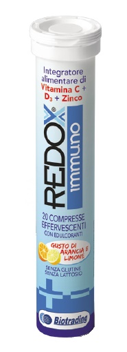 REDOX IMMUNO EFFERVESCENTE 20 COMPRESSE GUSTO ARANCIA E LIMONE - Farmacia Artemisia di Montecuollo Dott. Angelo snc