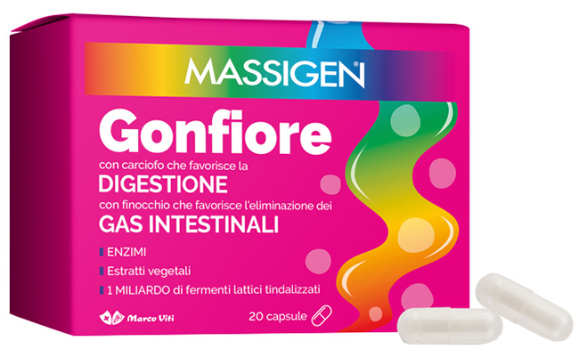 MASSIGEN GONFIORE 20 CAPSULE - Farmacia Artemisia di Montecuollo Dott. Angelo snc