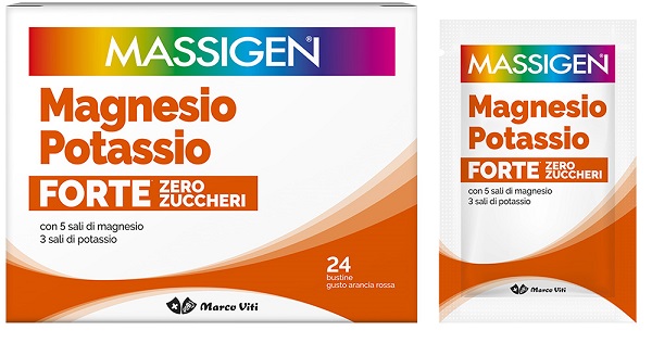 MAGNESIO POTASSIO FORTE ZERO ZUCCHERO 24 BUSTINE - Farmacia Artemisia di Montecuollo Dott. Angelo snc