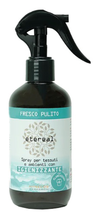 ETEREAL SPRAY PER TESSUTI E AMBIENTI IGIENIZZANTE FRESCO PULITO 250 ML - Farmacia Artemisia di Montecuollo Dott. Angelo snc