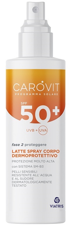 CAROVIT PROGRAMMA SOLARE LATTE CORPO SPF50+ 200 ML - Farmacia Artemisia di Montecuollo Dott. Angelo snc