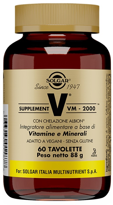 SUPPLEMENT VM 2000 60 TAVOLETTE - Farmacia Artemisia di Montecuollo Dott. Angelo snc