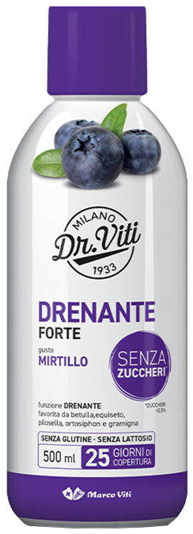 DRENANTE FORTE MIRTILLO 500 ML - Farmacia Artemisia di Montecuollo Dott. Angelo snc