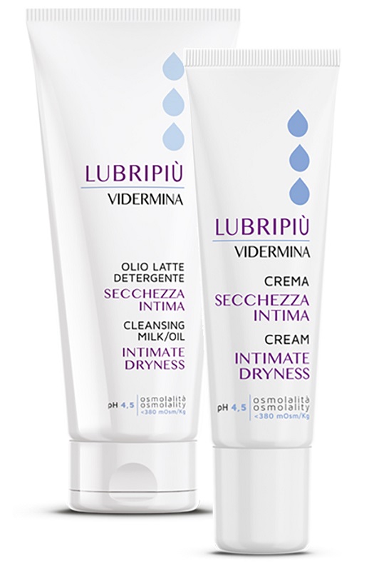 VIDERMINA LUBRIPIU' OLIO LATTE 200 ML + CREMA LUBRIFICANTE 30 ML - Farmacia Artemisia di Montecuollo Dott. Angelo snc