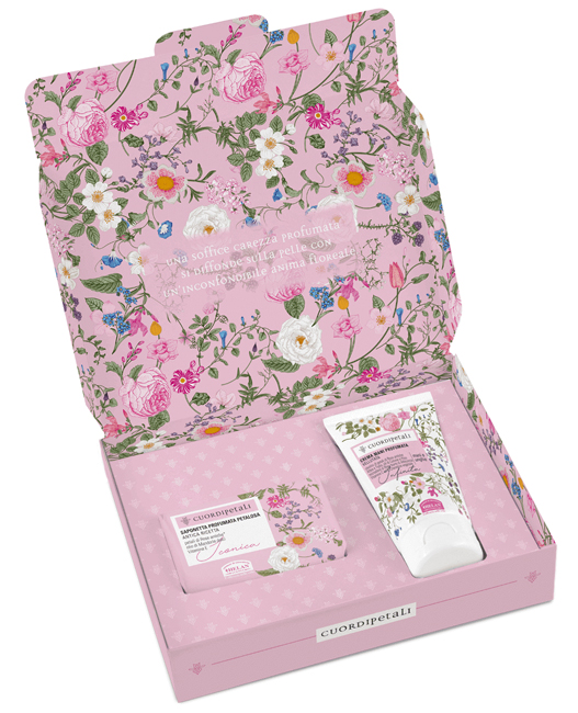 CUOR DI PETALI SET CREMA MANI 50 ML + SAPONETTA 100 G - Farmacia Artemisia di Montecuollo Dott. Angelo snc