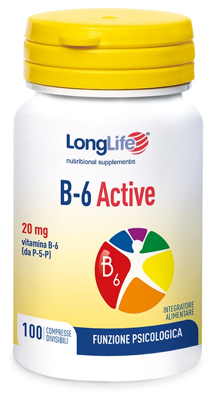 LONGLIFE B6 ACTIVE 100 COMPRESSE DIVISIBILI - Farmacia Artemisia di Montecuollo Dott. Angelo snc