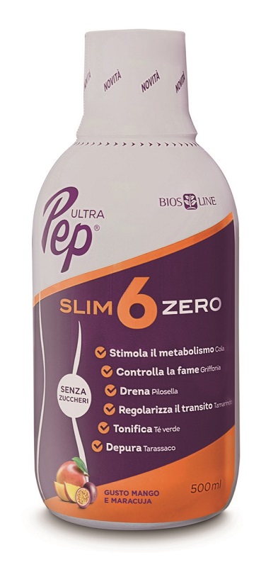 ULTRA PEP SLIM 6 ZERO MANGO E MARACUJA 500 ML - Farmacia Artemisia di Montecuollo Dott. Angelo snc