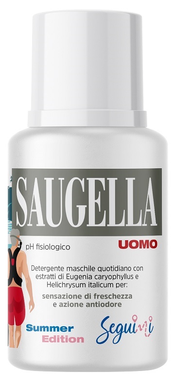 SAUGELLA UOMO PH FISIOLOGICO DETERGENTE MASCHILE QUOTIDIANO 100 ML - Farmacia Artemisia di Montecuollo Dott. Angelo snc