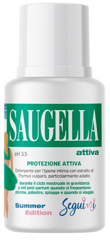 SAUGELLA ATTIVA PH 3,5 PROTEZIONE ATTIVA DETERGENTE IGIENE INTIMA 100 ML - Farmacia Artemisia di Montecuollo Dott. Angelo snc