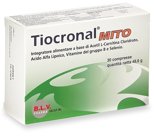 TIOCRONAL MITO 30 COMPRESSE - Farmacia Artemisia di Montecuollo Dott. Angelo snc