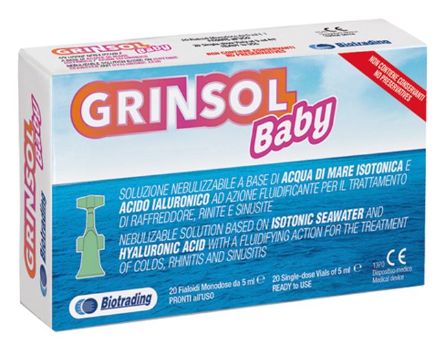GRINSOL BABY 20 FIALE DA 5 ML - Farmacia Artemisia di Montecuollo Dott. Angelo snc