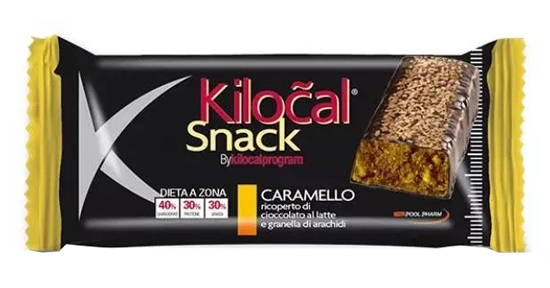 KILOCAL BARRETTA SNACK CARAMELLO 33 G - Farmacia Artemisia di Montecuollo Dott. Angelo snc