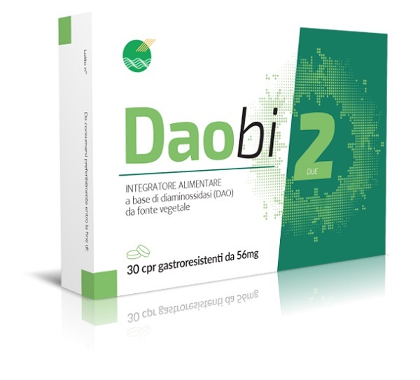 DAOBI 2 30 COMPRESSE GASTRORESISTENTI DA 56 MG SENZA GLUTINE - Farmacia Artemisia di Montecuollo Dott. Angelo snc