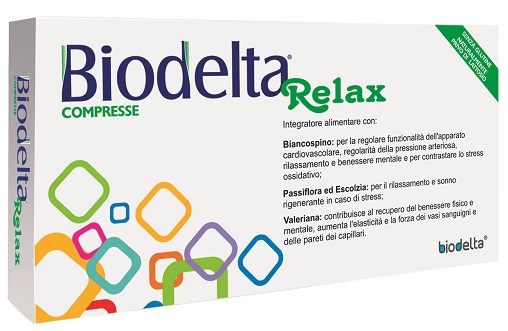 BIODELTA RELAX 30 COMPRESSE - Farmacia Artemisia di Montecuollo Dott. Angelo snc