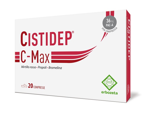 CISTIDEP C-MAX 20 COMPRESSE SENZA GLUTINE NATURALMENTE PRIVO DI LATTOSIO - Farmacia Artemisia di Montecuollo Dott. Angelo snc