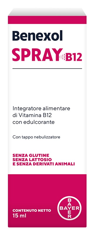 BENEXOL SPRAY B12 15 ML - Farmacia Artemisia di Montecuollo Dott. Angelo snc