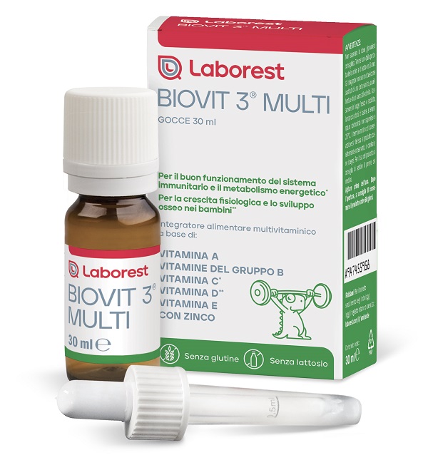BIOVIT 3 MULTI GOCCE 30 ML - Farmacia Artemisia di Montecuollo Dott. Angelo snc