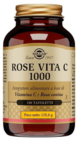 ROSE VITA C 1000 100 TAVOLETTE - Farmacia Artemisia di Montecuollo Dott. Angelo snc