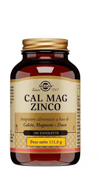 CAL MAG ZINCO 100 TAVOLETTE - Farmacia Artemisia di Montecuollo Dott. Angelo snc