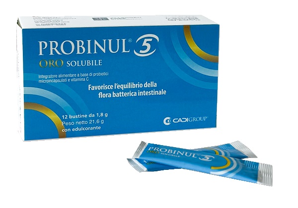 PROBINUL 5 OROSOLUBILE 12STICKPACK - Farmacia Artemisia di Montecuollo Dott. Angelo snc
