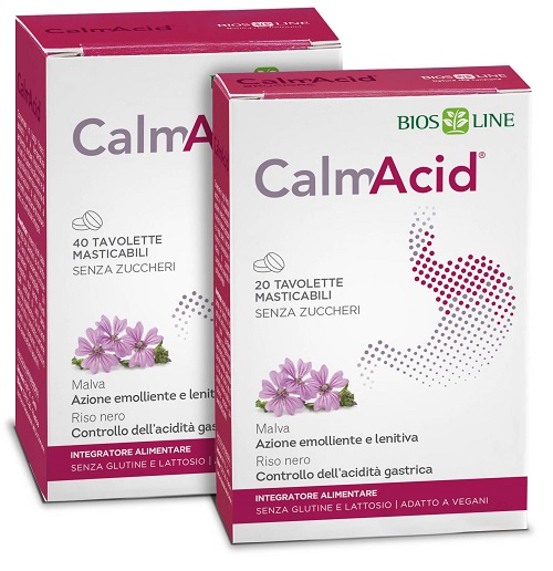 CALMACID 20 TAVOLETTE MASTICABILI - Farmacia Artemisia di Montecuollo Dott. Angelo snc