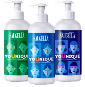 SAUGELLA YOUNIQUE BUNDLE 1 DERMOLIQUIDO 200 ML + 1 ATTIVA 200 ML + 1 IDRASERUM 200 ML - Farmacia Artemisia di Montecuollo Dott. Angelo snc
