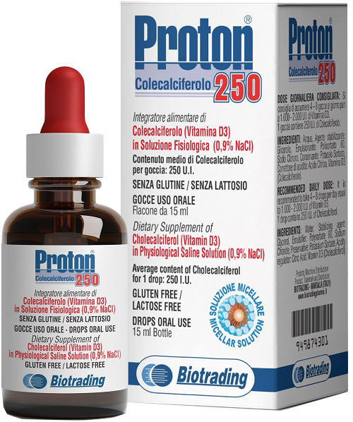 PROTON 250 GOCCE 15 ML - Farmacia Artemisia di Montecuollo Dott. Angelo snc