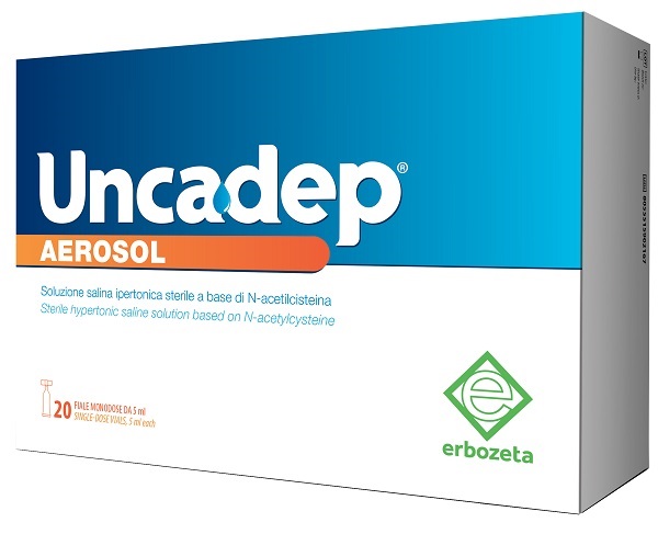 UNCADEP AEROSOL 20 FIALE MONODOSE DA 5 ML - Farmacia Artemisia di Montecuollo Dott. Angelo snc