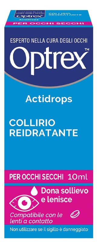 COLLIRIO REIDRATANTE OCCHI SECCHI OPTREX ACTIDROPS 10 ML - Farmacia Artemisia di Montecuollo Dott. Angelo snc