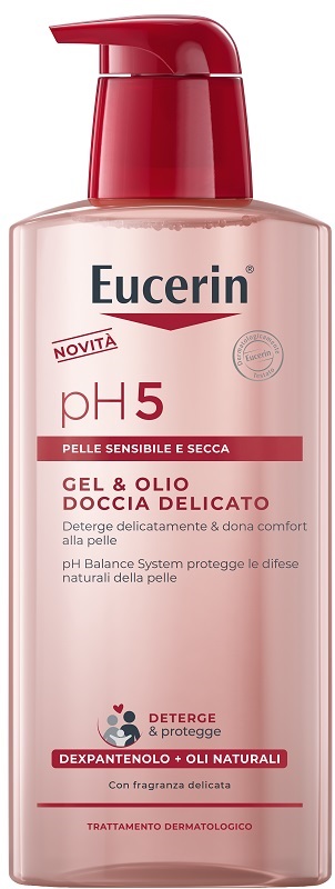EUCERIN GEL & OLIO DOCCIA DELICATO 400 ML - Farmacia Artemisia di Montecuollo Dott. Angelo snc