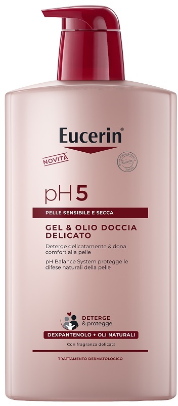 EUCERIN GEL & OLIO DOCCIA DELICATO 1 LITRO - Farmacia Artemisia di Montecuollo Dott. Angelo snc
