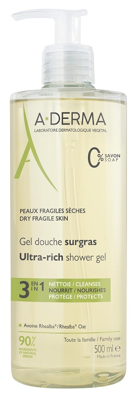 LES INDISPENSABLES GEL DOCCIA SURGRAS 500 ML - Farmacia Artemisia di Montecuollo Dott. Angelo snc