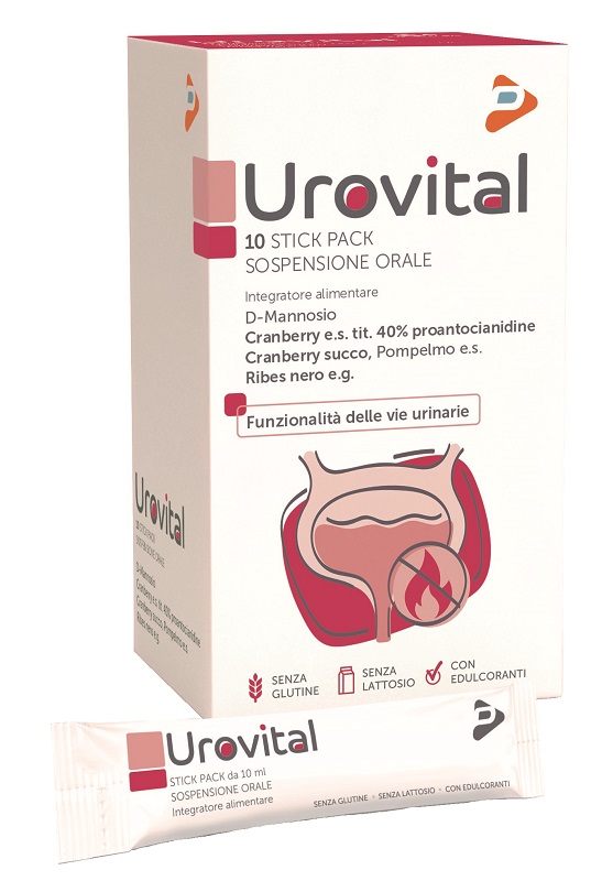 UROVITAL 10 STICK PACK DA 10 ML - Farmacia Artemisia di Montecuollo Dott. Angelo snc