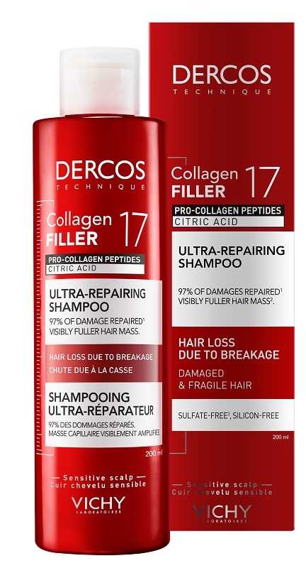 DERCOS COLLAGEN 17 FILLER SHAMPOO 200 ML - Farmacia Artemisia di Montecuollo Dott. Angelo snc