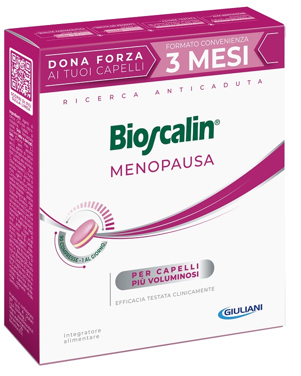 BIOSCALIN MENOPAUSA 90 COMPRESSE - Farmacia Artemisia di Montecuollo Dott. Angelo snc