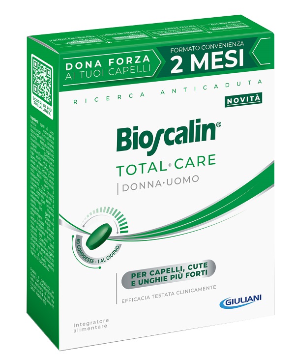 BIOSCALIN TOTAL CARE 60 COMPRESSE - Farmacia Artemisia di Montecuollo Dott. Angelo snc