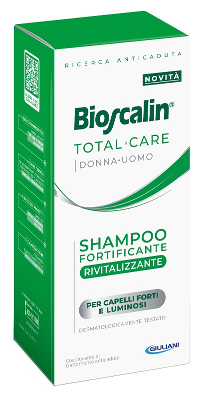 BIOSCALIN TOTAL CARE SHAMPOO FORTIFICANTE RIVITALIZZANTE 200 ML - Farmacia Artemisia di Montecuollo Dott. Angelo snc