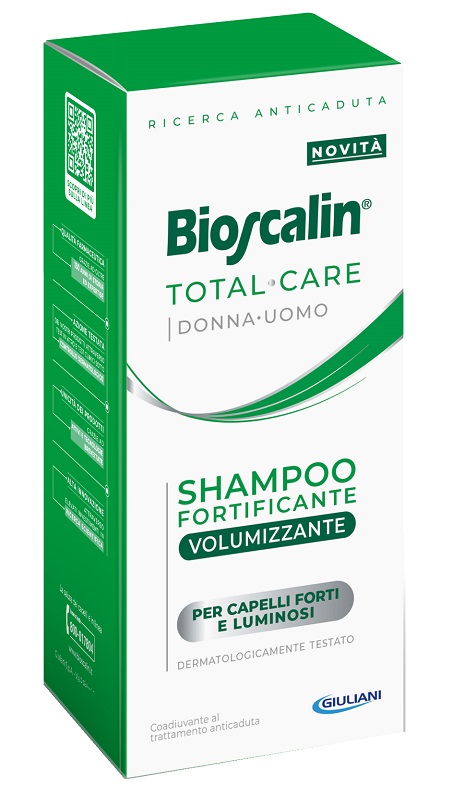 BIOSCALIN TOTAL CARE SHAMPOO FORTIFICANTE VOLUMIZZANTE 200 ML - Farmacia Artemisia di Montecuollo Dott. Angelo snc