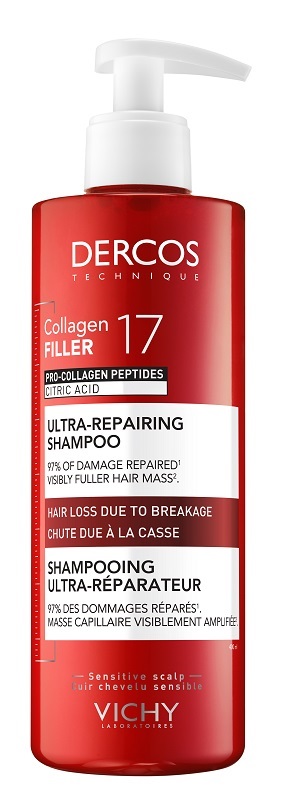 DERCOS COLLAGEN 17 FILLER SHAMPOO 400 ML - Farmacia Artemisia di Montecuollo Dott. Angelo snc
