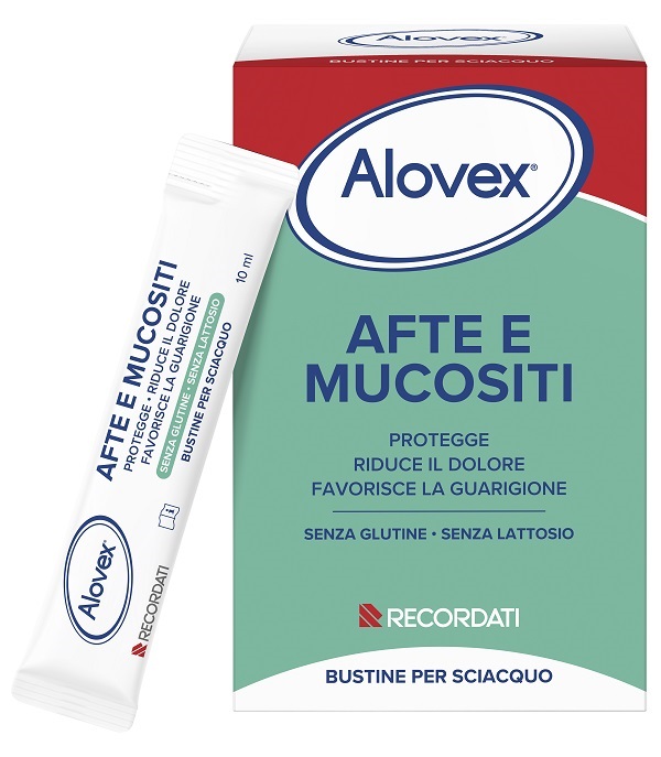 ALOVEX AFTE E MUCOSITI 20 BUSTINE DA 10 ML - Farmacia Artemisia di Montecuollo Dott. Angelo snc