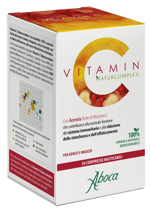 VITAMIN C NATURCOMPLEX 30 COMPRESSE DA 2 G - Farmacia Artemisia di Montecuollo Dott. Angelo snc