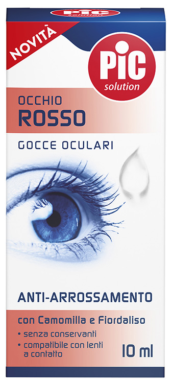 PIC GOCCE OCULARI OCCHIO ROSSO 10 ML - Farmacia Artemisia di Montecuollo Dott. Angelo snc