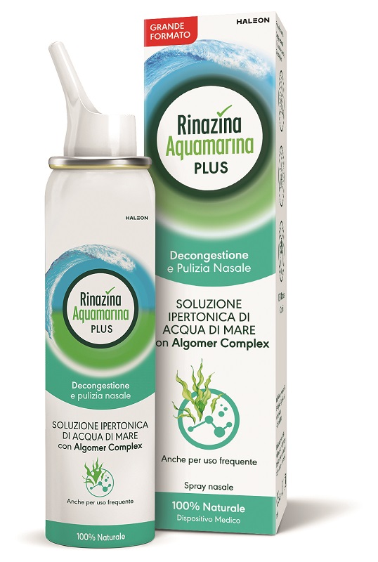 RINAZINA AQUAMARINA PLUS 125 ML - Farmacia Artemisia di Montecuollo Dott. Angelo snc