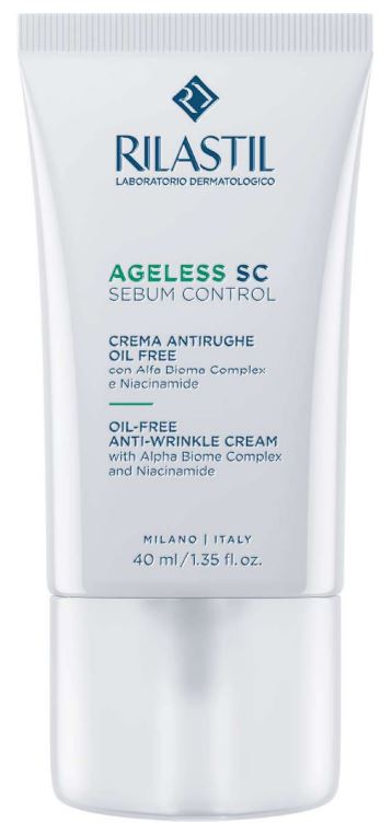 RILASTIL AGELESS SC SEBUM CONTROL CREMA ANTIRUGHE OIL FREE 40 ML - Farmacia Artemisia di Montecuollo Dott. Angelo snc