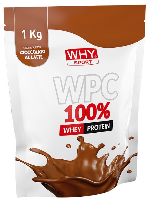WHYSPORT WPC 100% WHEY CIOCCOLATO AL LATTE 1 KG - Farmacia Artemisia di Montecuollo Dott. Angelo snc